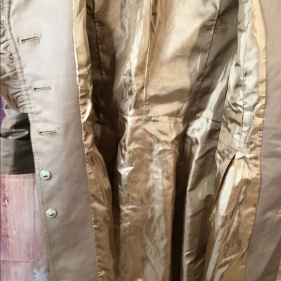 🎁 Tan RUFFLE COAT - Picture 6 of 15